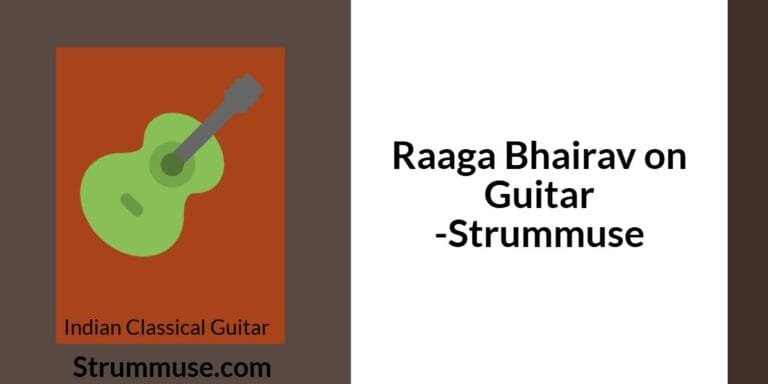 Raaga Bhairav on Guitar