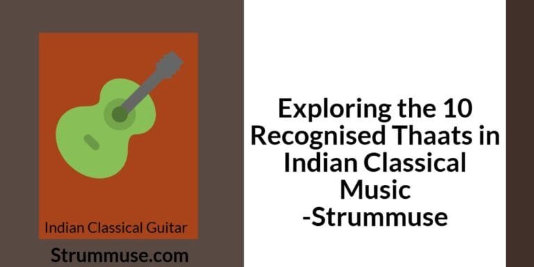 Exploring the 10 Recognised Thaats in Indian Classical Music