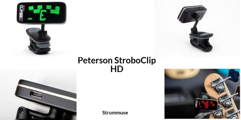 Peterson StroboClip HD guitar tuner